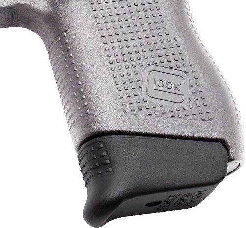 Pearce Grip PG42+1 Magazine Extension made of Polymer with Black Finish 3/4 view 2