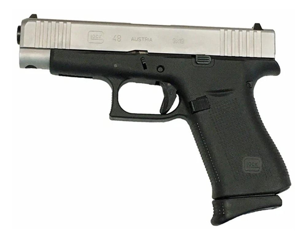 Pearce Grips Extension for Shield Arms 15rd Mag Glock 43x/48 9mm Luger Blac view 2