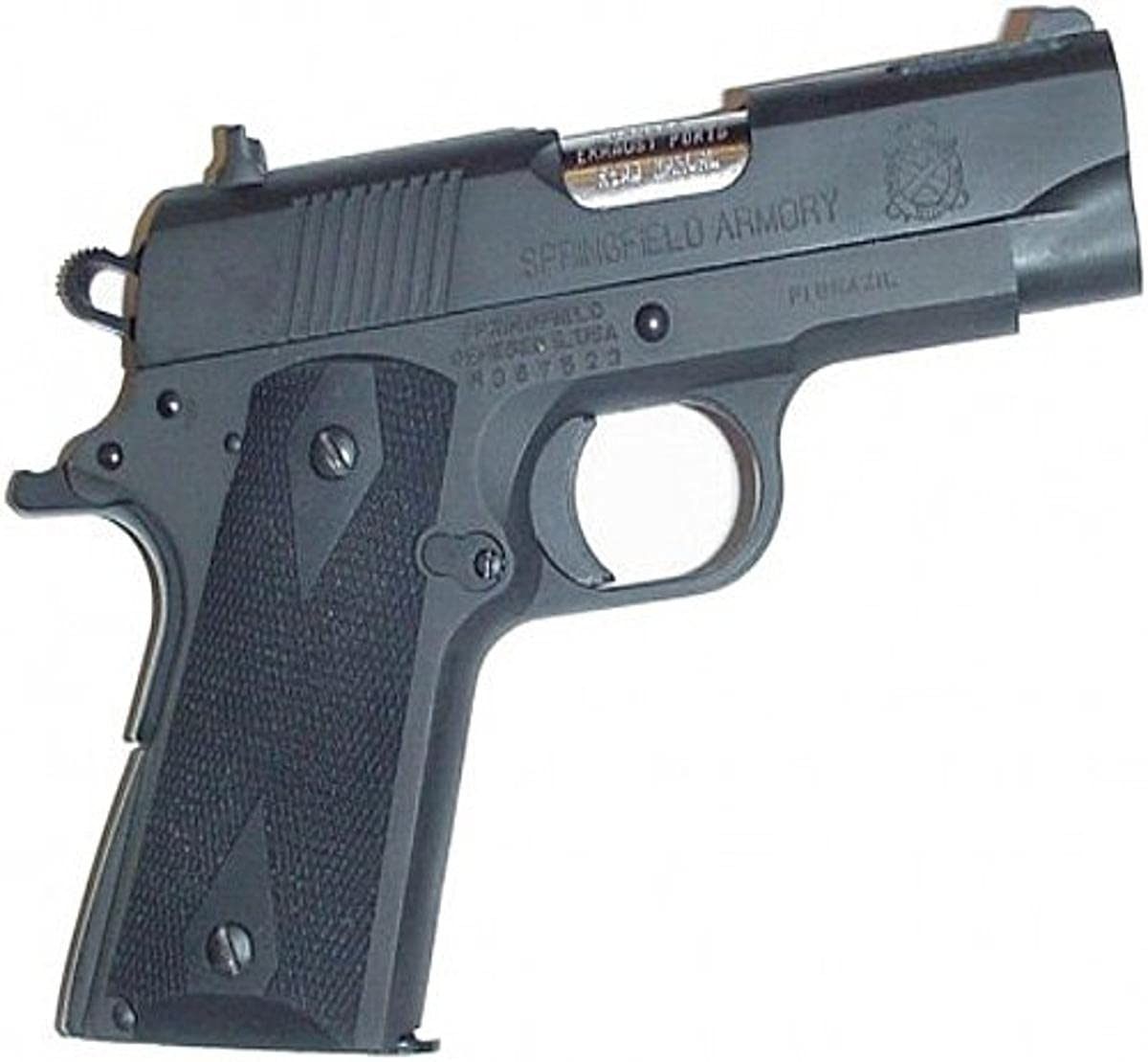 Pearce Grips PG-OM2 Rubber Compact 1911 Black