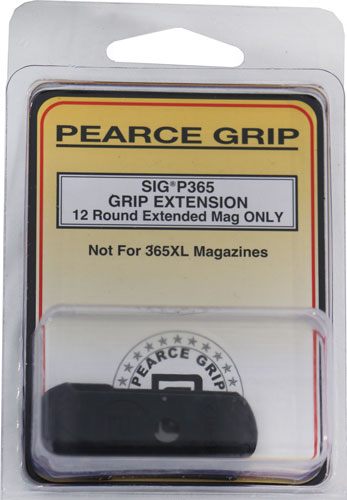 Pearce GripInc Extension FOR SIG P365 9MM Extra 1/4in Extnsn view 2