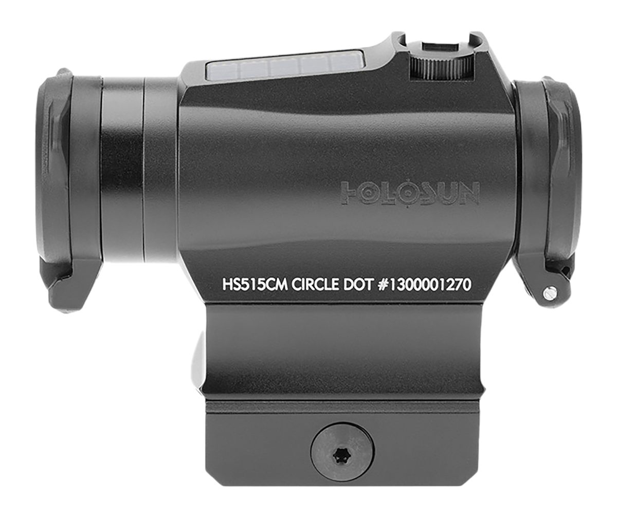 Holosun Technologies HS515CM 515 Black Anodized 1 x 20 mm 2 MOA Red Dot/65