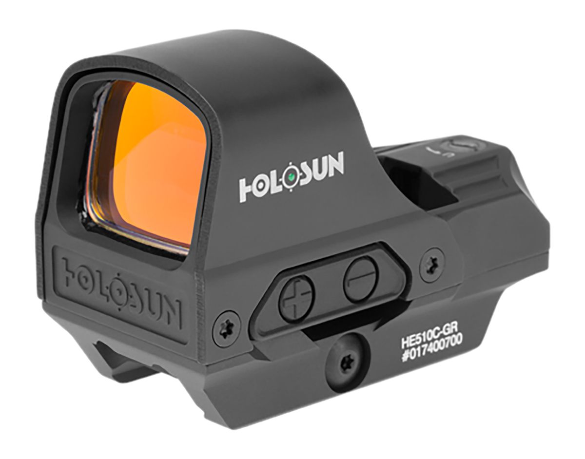 Holosun Technologies HE510CGR 510 Black 1 x 0.91in x 1.26in 2 MOA Green Dot