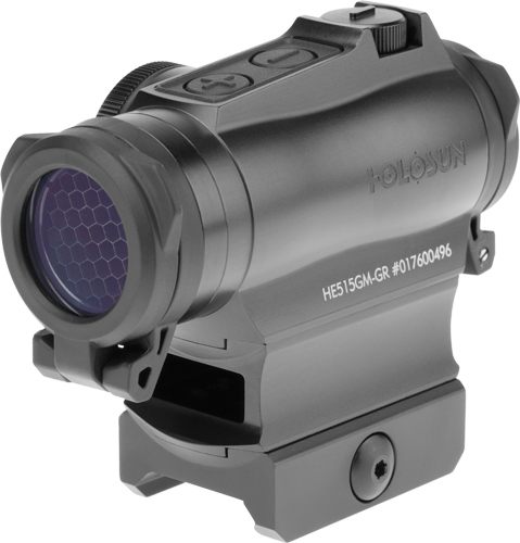 Holosun Technologies HE515GMGR 515 Black Anodized 1 x 20 mm 2 MOA Green Dot view 3