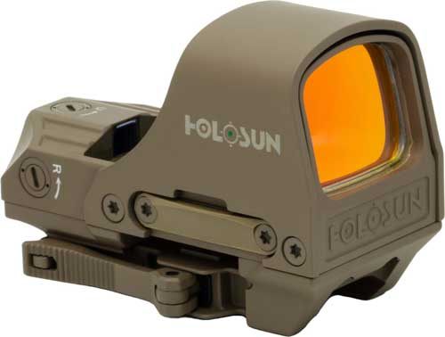 Holosun Technologies HS510CFDE 510 Flat Dark Earth 1x, 2 MOA Red Dot/65 Cir view 2