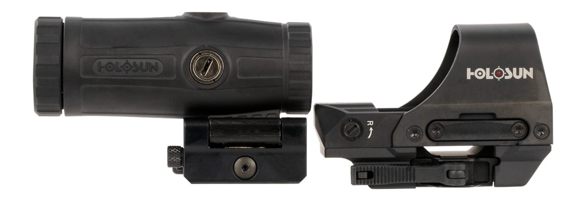 Holosun Technologies HS510CHM3X 510 HM3X Combo Kit Black Anodized 1x/3x, 2