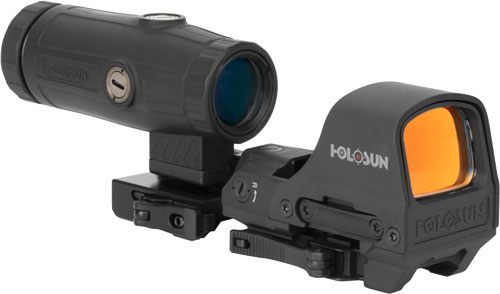 Holosun Technologies HS510CHM3X 510 HM3X Combo Kit Black Anodized 1x/3x, 2 view 2