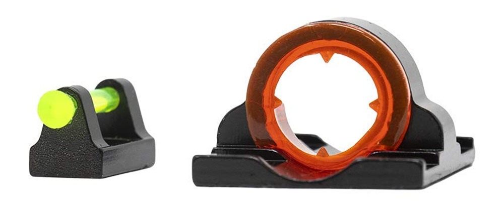 Dead Ringer Beard Buster Shotgun Sight, Aluminum Base with Orange Compass P