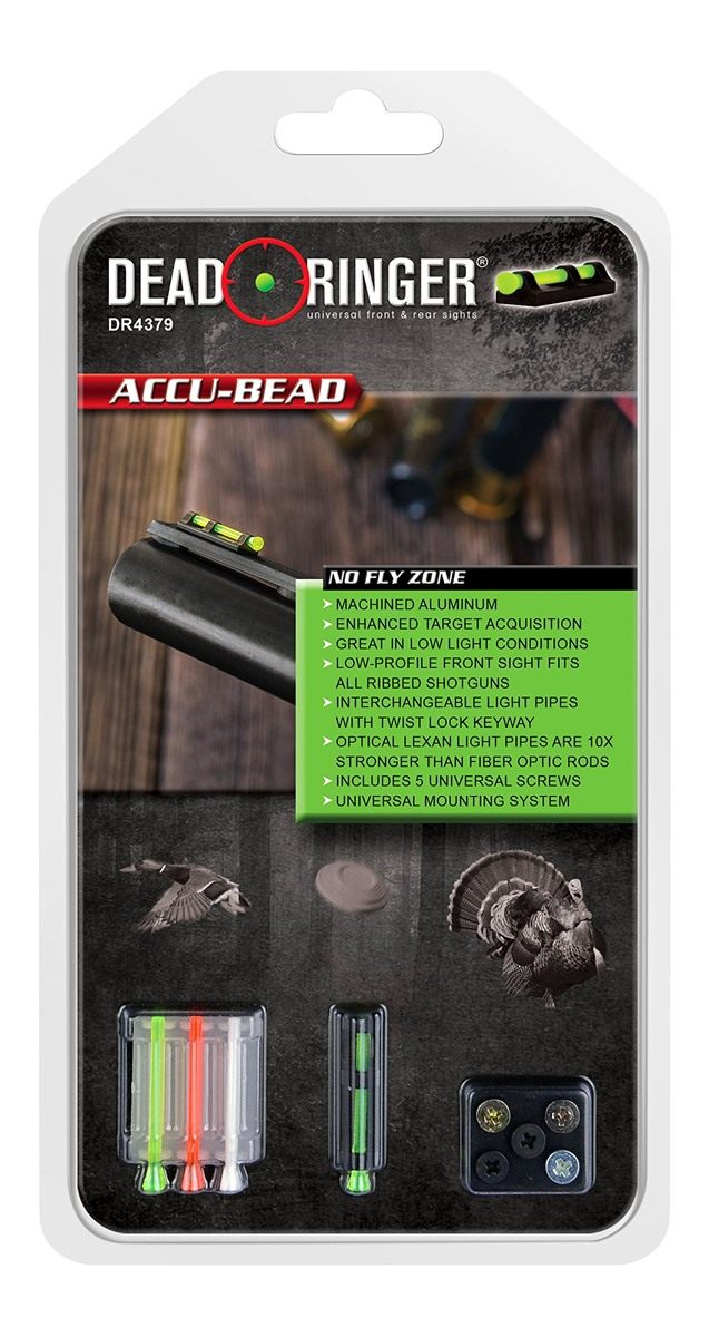 Dead Ringer Universal Shotgun Sight Accu-Bead, Low Profile, Easy Install