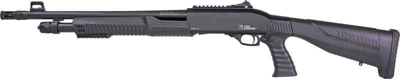 Iver Johnson Pump 12GA 3in 18in CYL Blued QD Pistol Grip Stock
