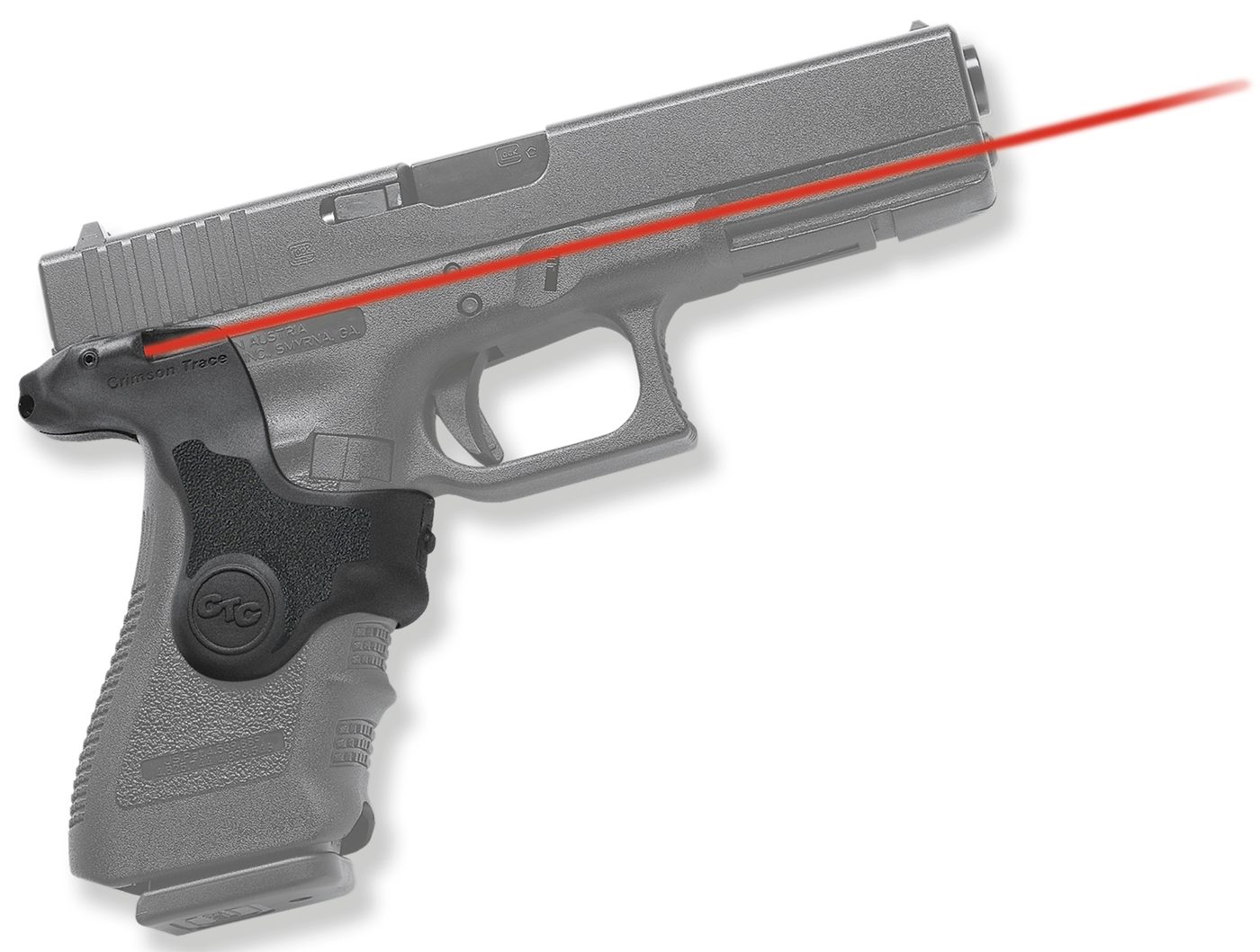 Crimson Trace 0124301 Lasergrips Compatible w/Glock Gen3 17/17L/19/22/23/31