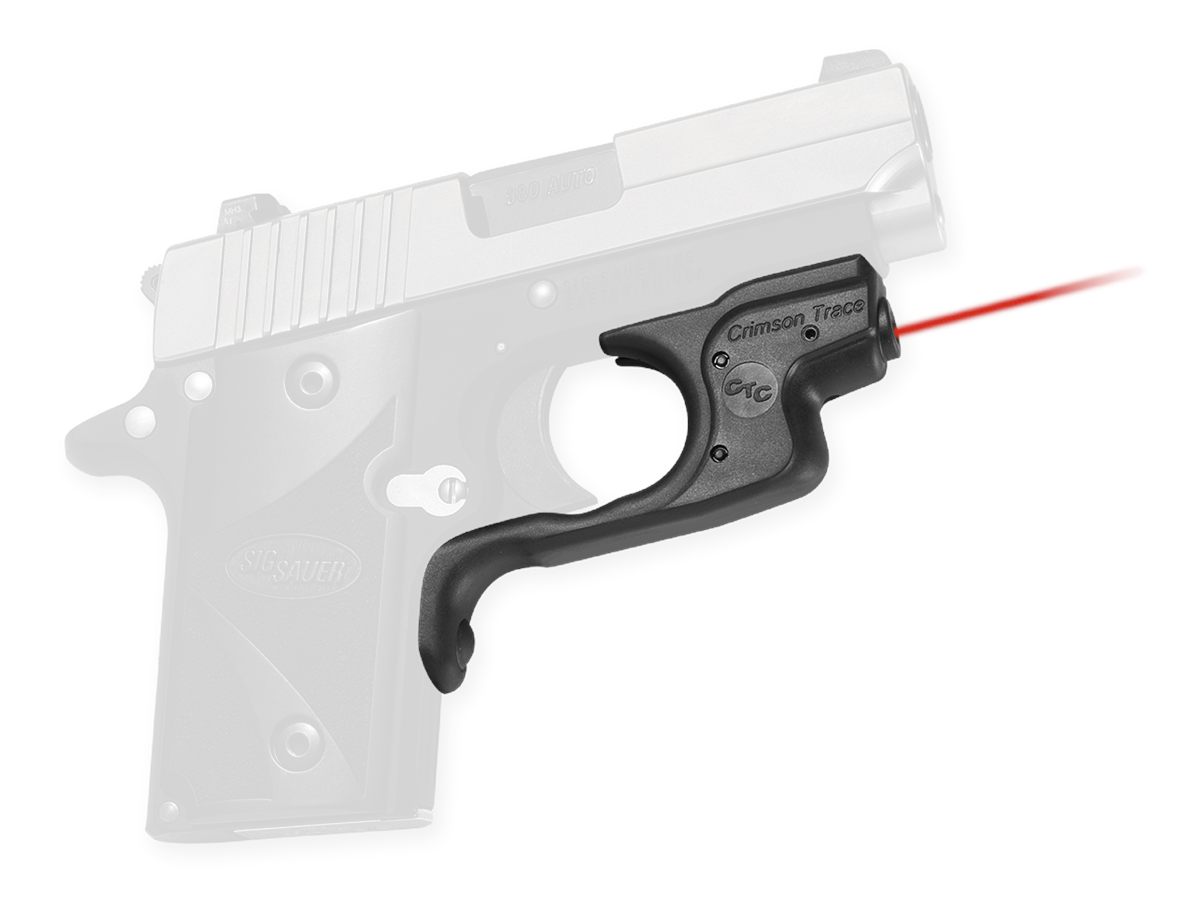 Crimson Trace 0170701 Laserguard Sig P238/P938, Red Black Polymer