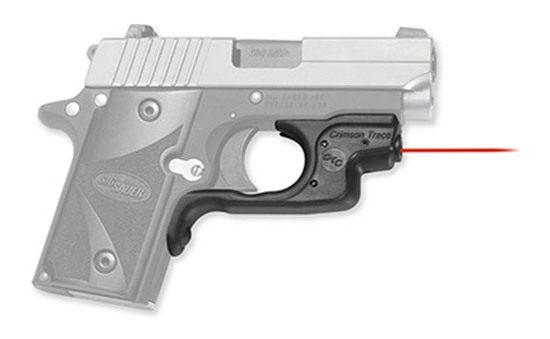 Crimson Trace 0170701 Laserguard Sig P238/P938, Red Black Polymer view 2