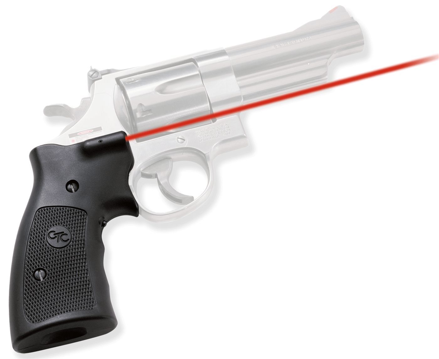 Crimson Trace 011070 Lasergrips Fits S W K/L N Frames, Red 633nM Wavelength