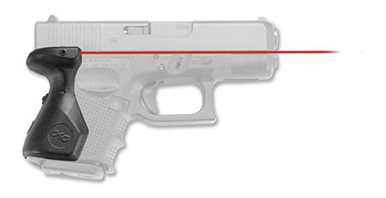 Crimson Trace 0132501 Lasergrips Compatible w/ Glock Gen4 25/27/33, Red Bla view 2