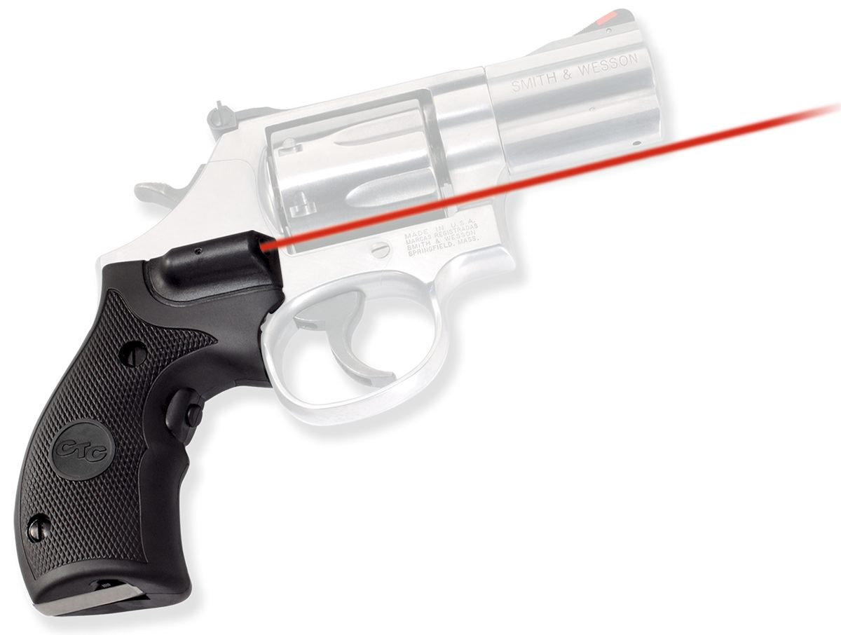 Crimson Trace 011180 Lasergrips Fits S W Governor/K L Frames Round Butt, Re