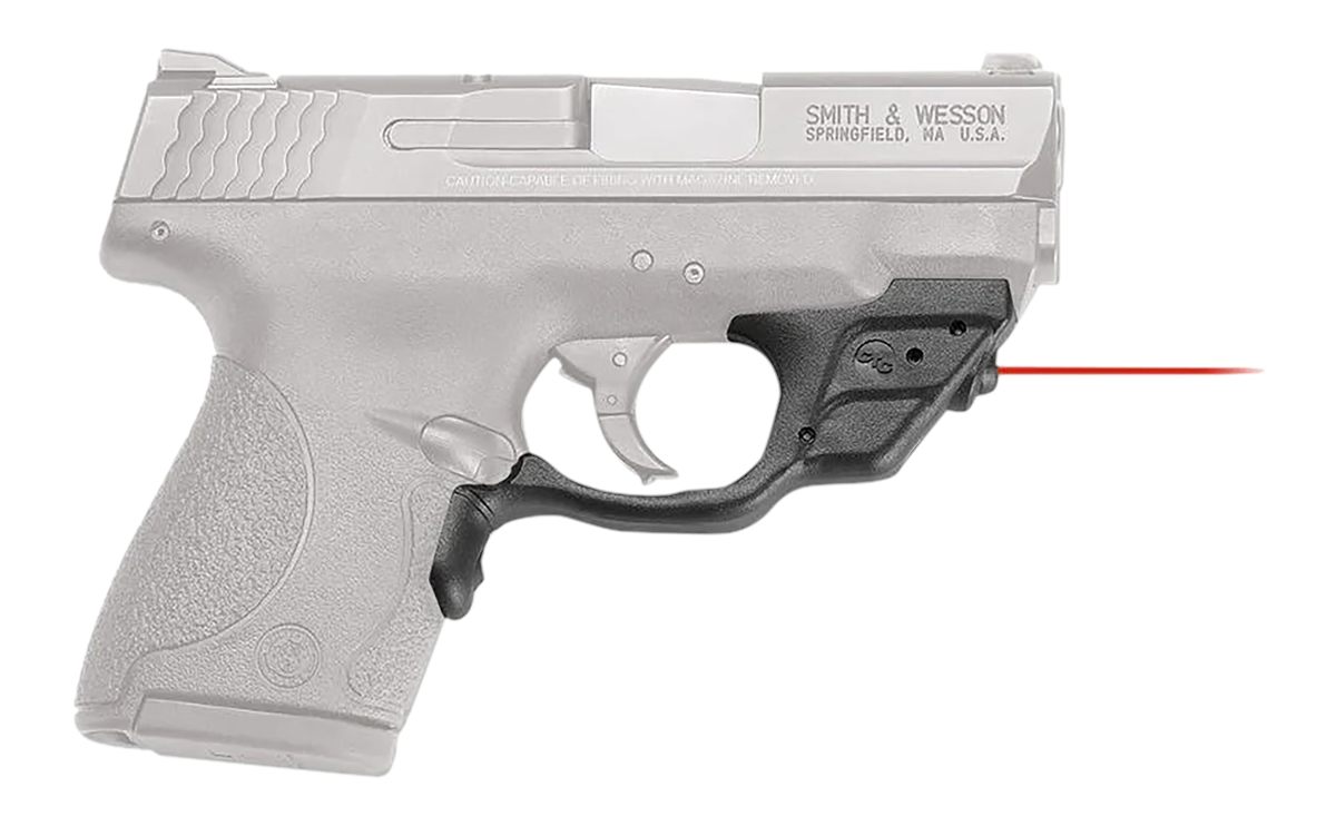Crimson Trace 0135601 Laserguard S W M P Shield/Shield M2.0, Red Black Poly