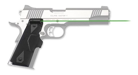 Crimson Trace Semi-Automatic Lasergrip - 1911 Gov't/Commander Front Activat view 2
