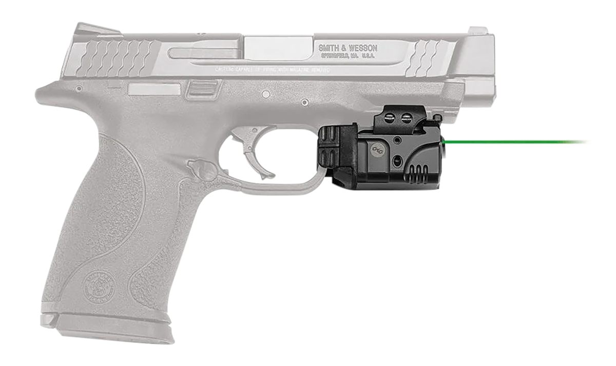 Crimson Trace 0142001 Rail Master Pro Green Laser 5mW/100 Lumens, 532nM Wav