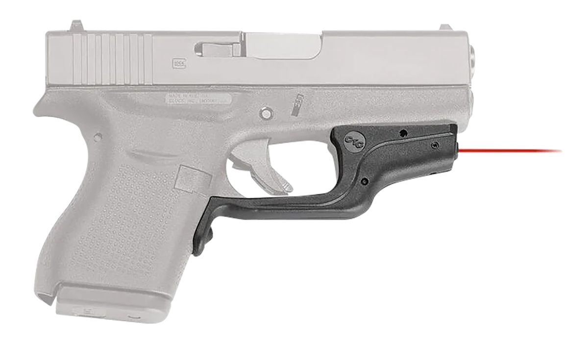 Crimson Trace 0143801 LG-443 Laserguard Compatible w/Glock 42/43, Red Black