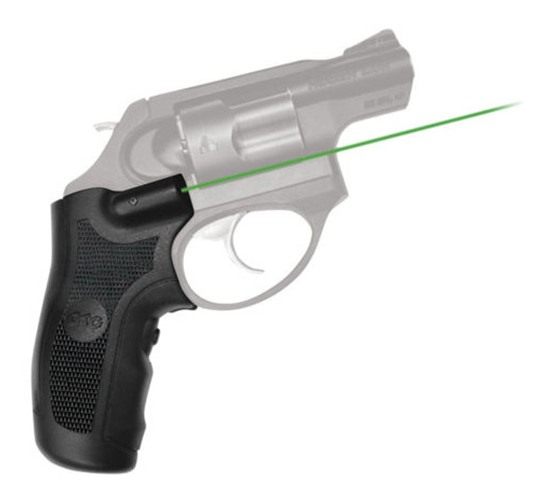 Crimson Trace 0145301 Lasergrips Fits Ruger LCR/LCRx, Green Black Polymer view 2