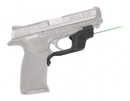 Crimson Trace 0145801 Laserguard Fits S W M P, Green Black Polymer, Trigger view 2