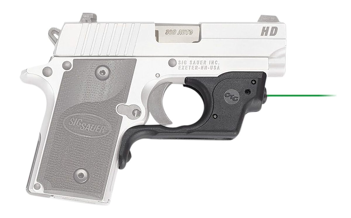 Crimson Trace 0147501 Laserguard Sig P238/P938, Green Black Polymer