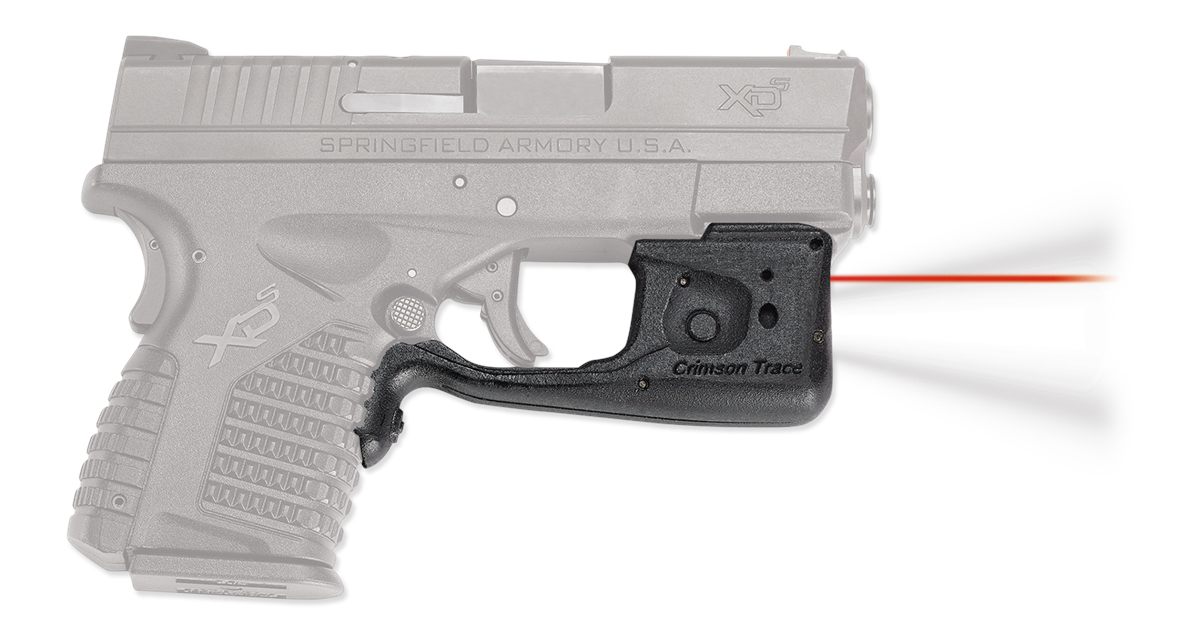 Crimson Trace 0157901 Laserguard Pro Springfield XD-S Red Laser/White Light