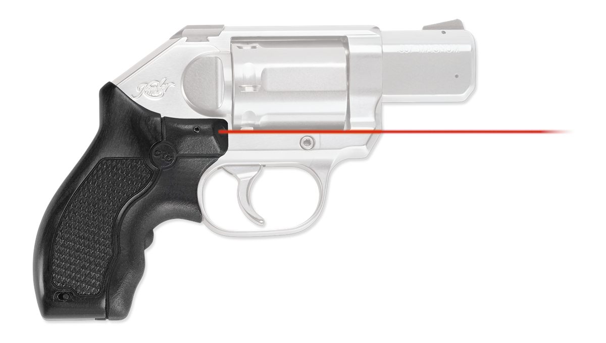 Crimson Trace 0153301 Lasergrips Master Series Kimber K6S, Red Slatewood
