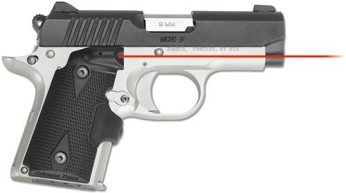Crimson Trace 0152601 Lasergrips Fits Kimber Micro 9, Red Black Polymer view 2