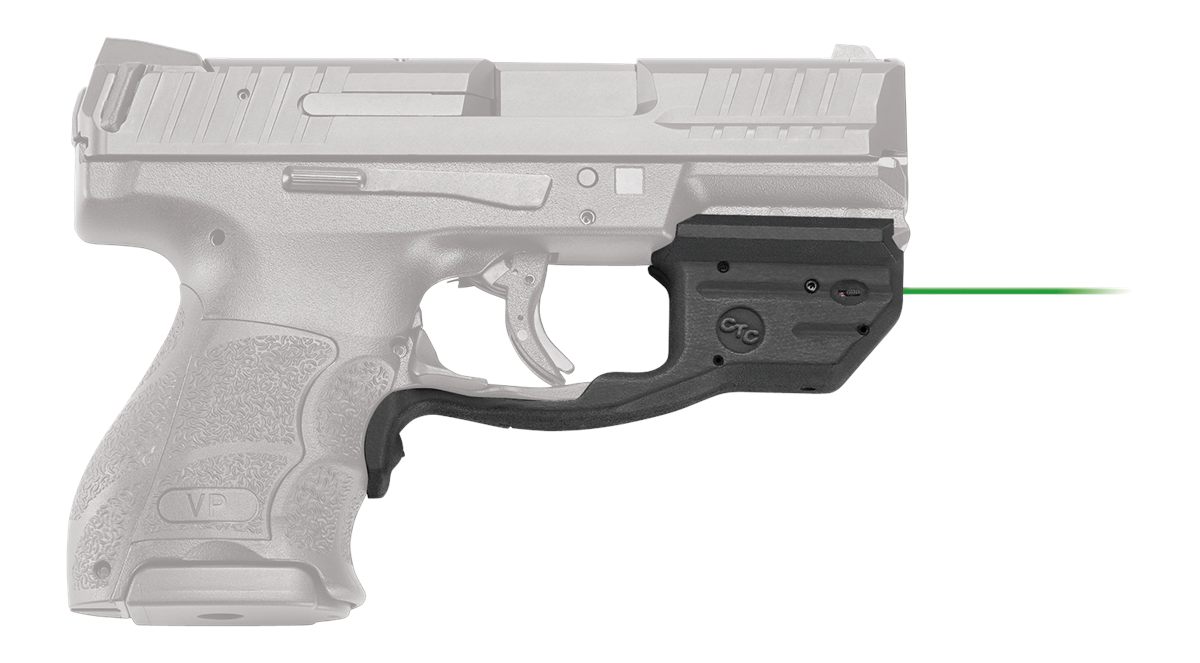 Crimson Trace 0165901 Laserguard H K VP9/VP9SK/VP40, Green Black Polymer
