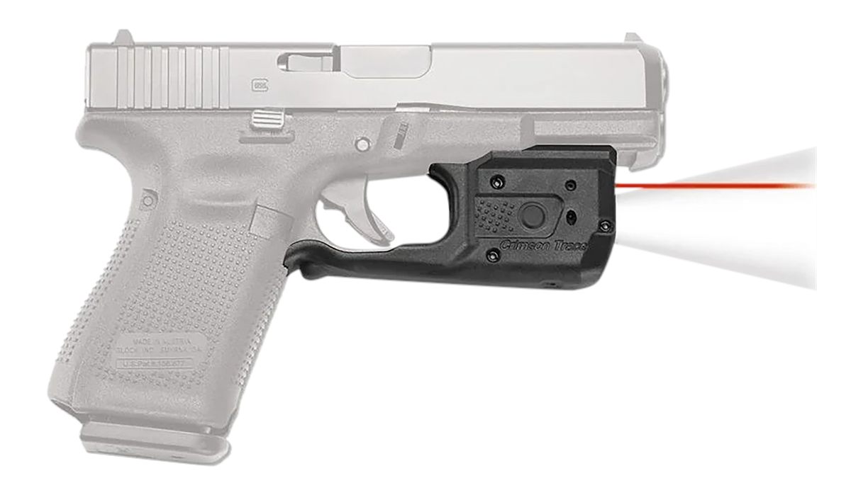 Crimson Trace 0169401 Laserguard Pro Compatible w/Glock Full Compact, Red L