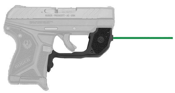 Crimson Trace 0173001 Laserguard Ruger LCP II, Green Black Polymer view 2