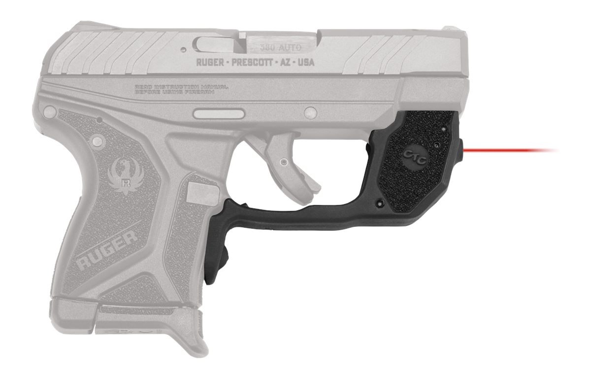 Crimson Trace 0173101 Laserguard Ruger LCP II, Red Black Polymer
