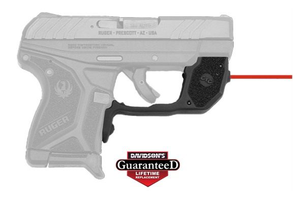 Crimson Trace 0173101 Laserguard Ruger LCP II, Red Black Polymer view 2
