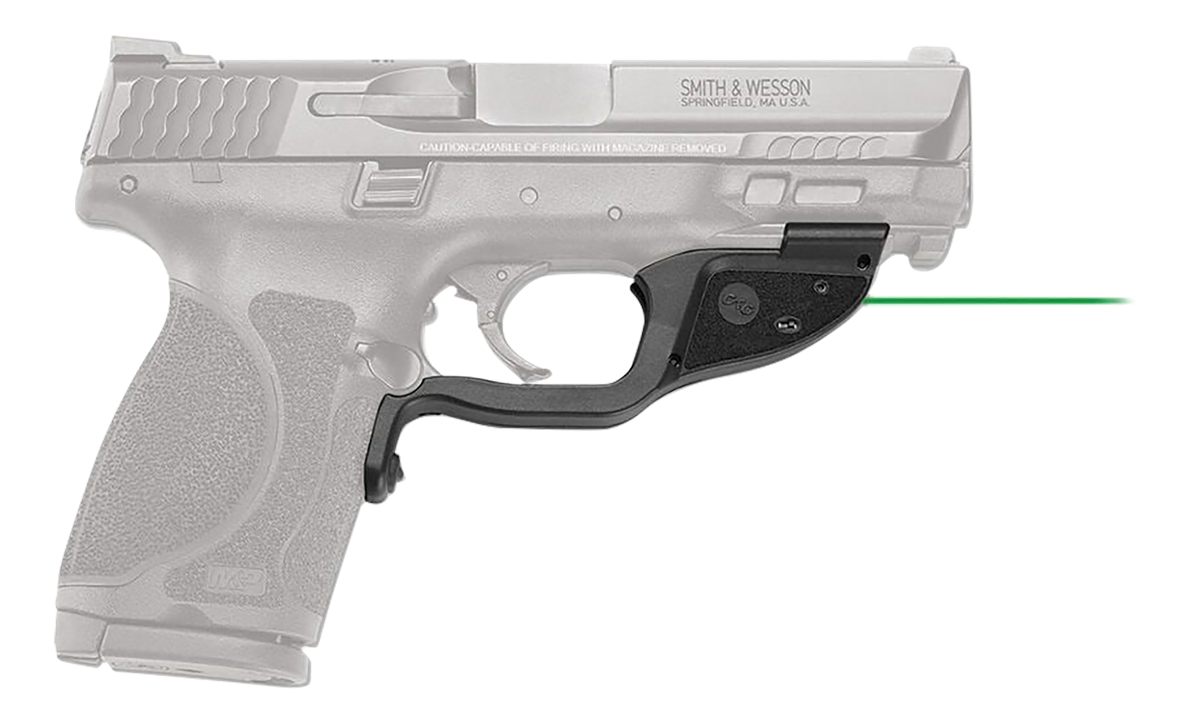 Crimson Trace 0174501 Laserguard Fits S W M P M2.0, Green Black Polymer, Tr