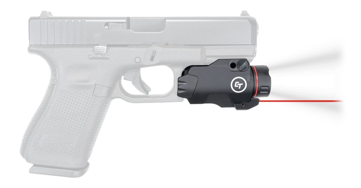 Crimson Trace 0177301 Rail Master Pro Red Laser/White Light 5mW/400 Lumens