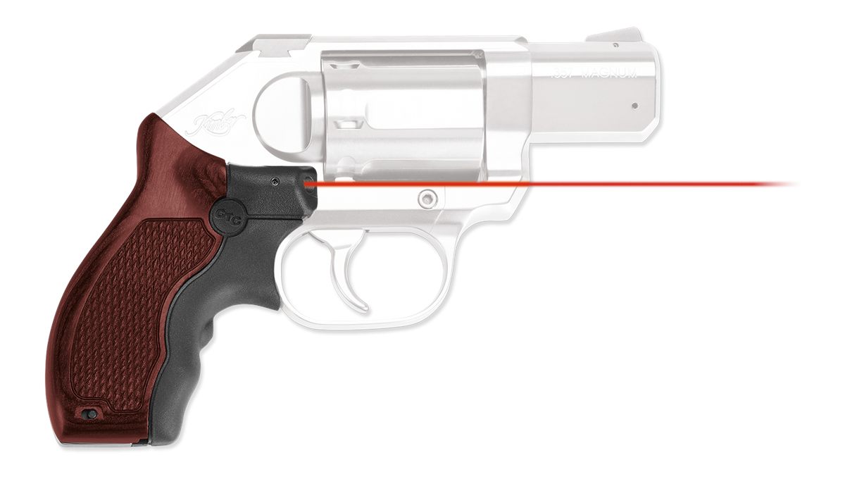 Crimson Trace 0196501 Lasergrips Master Series Kimber K6S, Red Rosewood