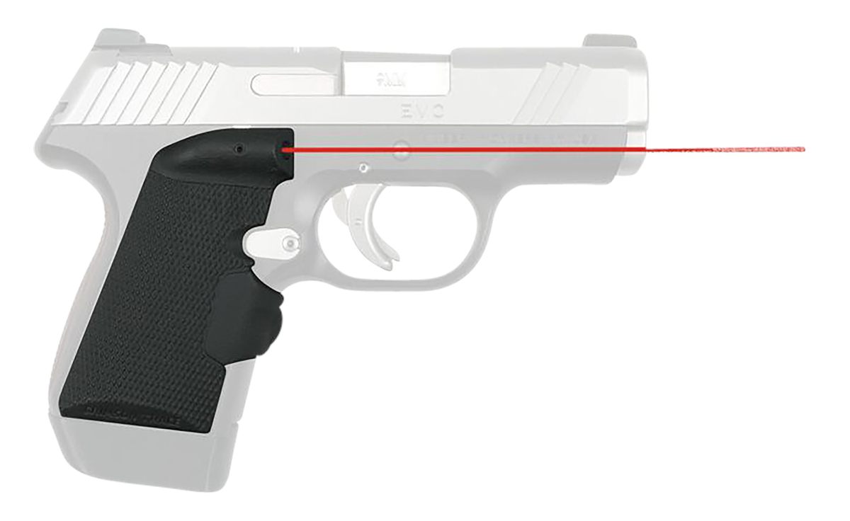 Crimson Trace 0185101 Lasergrips Fits Kimber EVO SP/TLE/Raptor, Red Black P