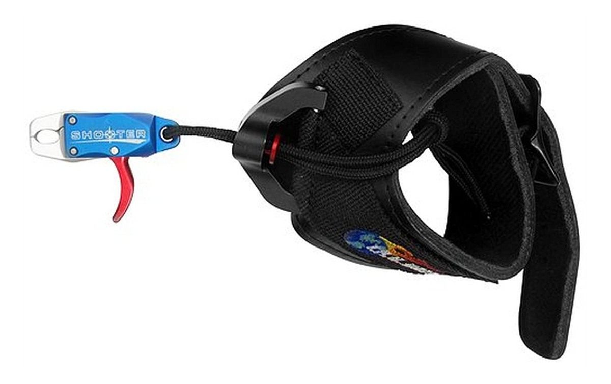 T.R.U. Ball Archery Youth Shooter Release Buckle, Blue, Small