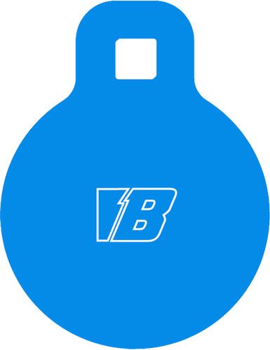 Bash Target Supply AR500 Gong Round 4in-1/2in Thick