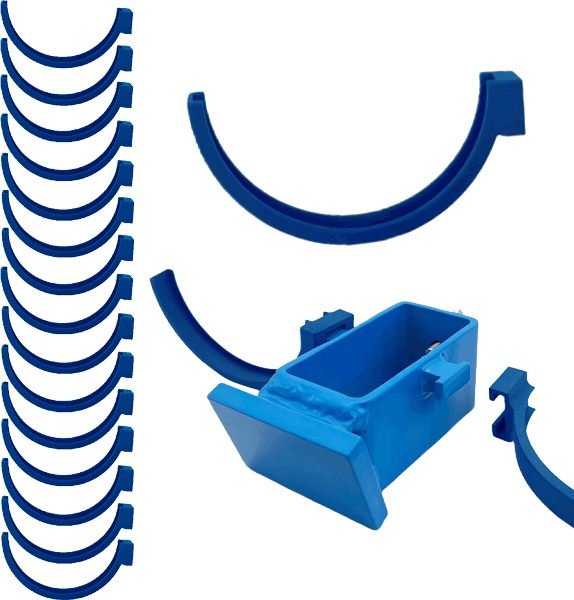 Bash Target Supply Steel Stand Clay Holder Replacement Pack