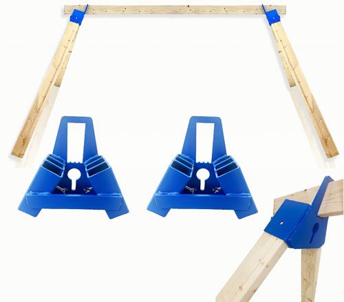 Bash Target Supply Steel Stand AR500 Horizontal Sawhorse Styl