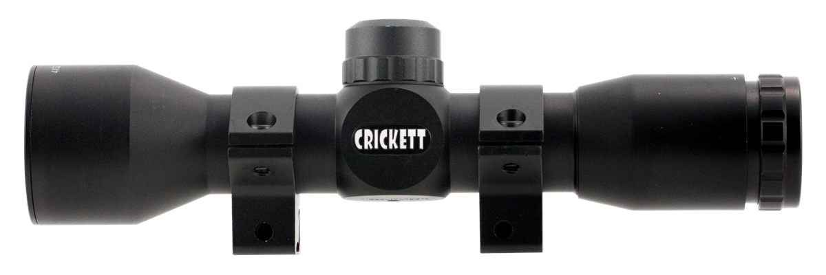 Crickett KSA054 Quick Focus Black 4x32mm 1in Tube Mil-Dot Reticle