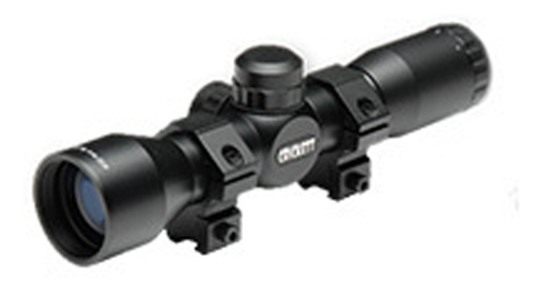 Crickett KSA054 Quick Focus Black 4x32mm 1in Tube Mil-Dot Reticle view 2