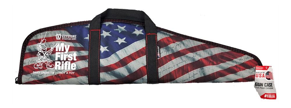 Crickett Case FOR Rifles 34in USA Flag W/White Logo