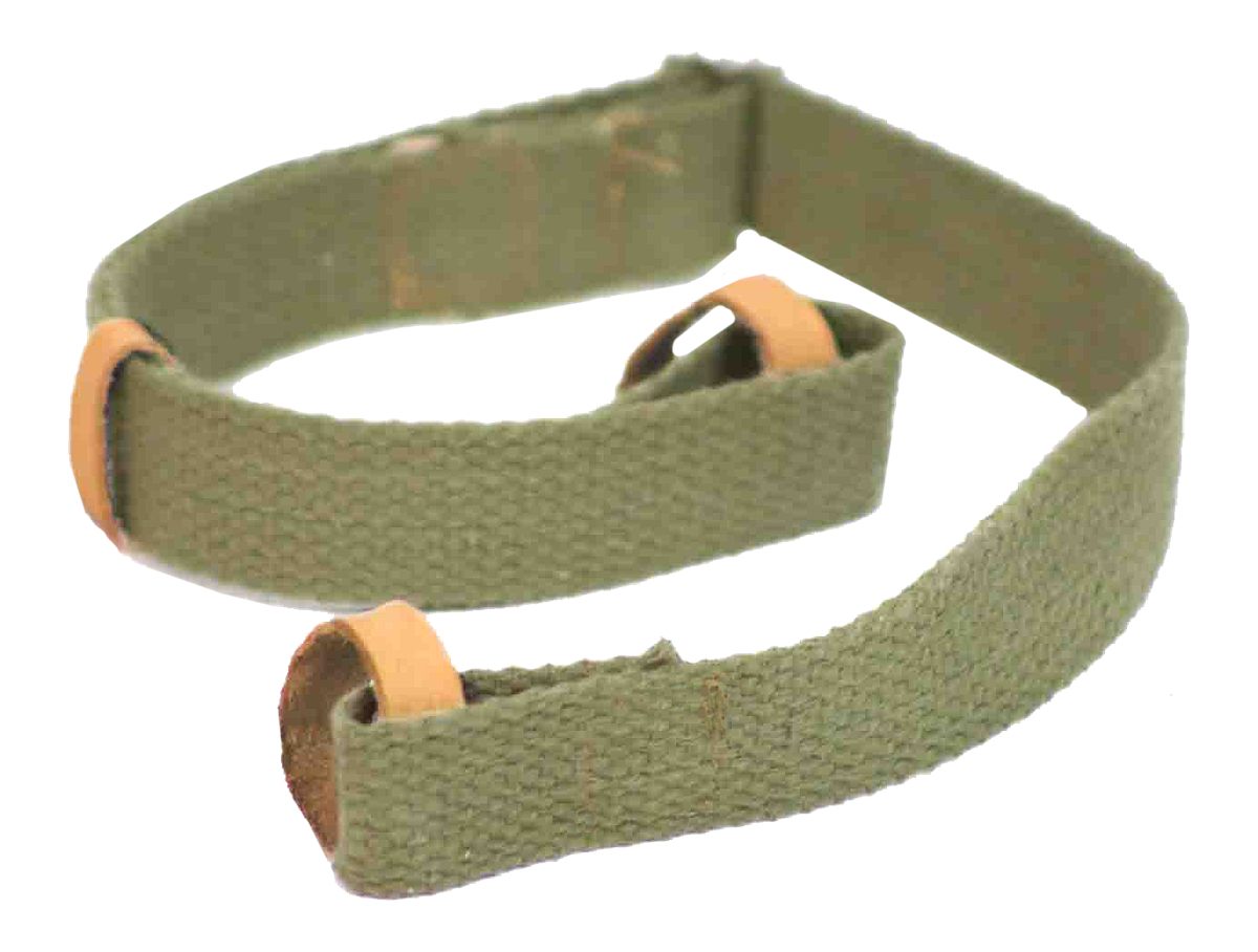 Keystone SPT ARM Crickett KSA803 Dog Collar Green Canvas w/Leather Trim Adj