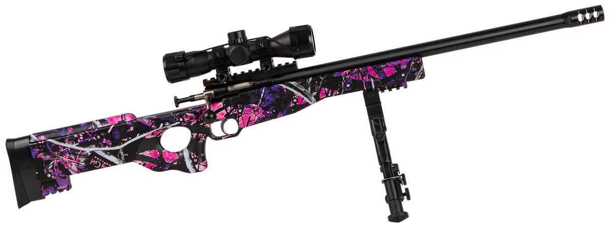 Crickett KSA2148 Precision Package Youth 22 LR 1rd 16.12in Threaded Bull Ba