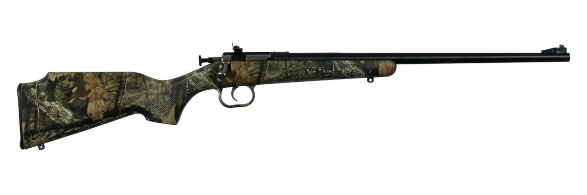 Crickett KSA2163 Youth 22 LR 1rd 16.12in Blued Barrel Receiver, Fixed Front