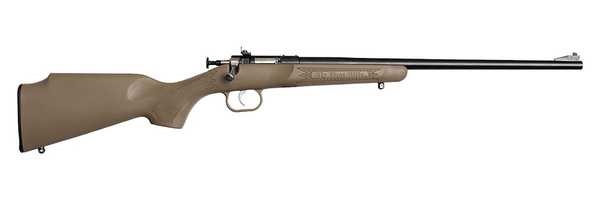 Crickett KSA2235 Youth 22 LR 1rd 16.12in Blued Barrel Receiver, Fixed Front