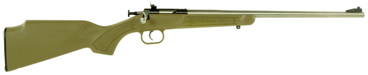 Crickett KSA2243 My First Rifle Youth 22 LR 1rd 16.13in Stainless Steel Bar view 2
